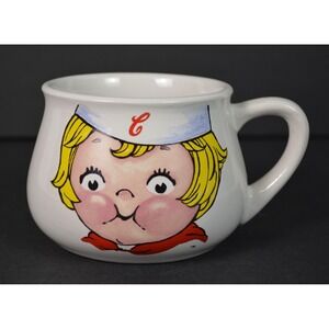 VTG Vintage 1998 Houston Harvest Campbell Soup Company Face Logo‎ Cup Bowl Mug